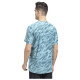 Adidas Ανδρική κοντομάνικη μπλούζα Own the Run Allover Print Tee Adidas Ανδρική κοντομάνικη μπλούζα Own the Run Allover Print Tee